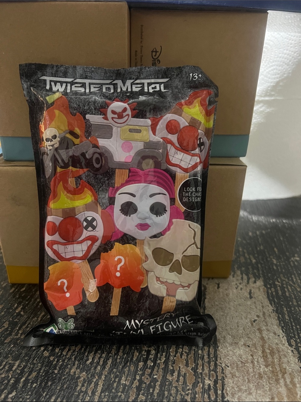 Twisted Metal Mystery Vinyl Figure - series 1 , new unopened